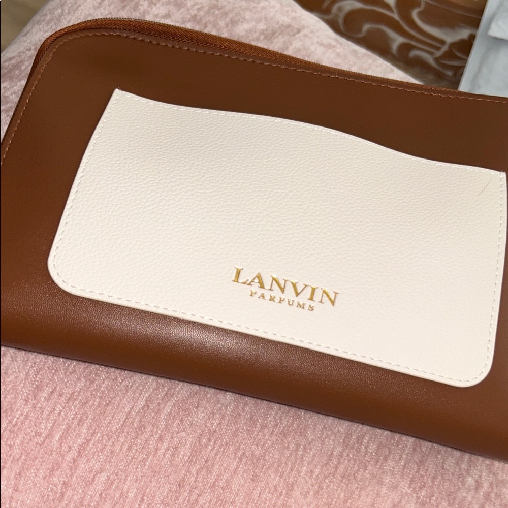 LANVIN amenities toiletry kit NEW Airlines